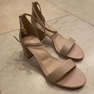 Nude ALDO Heels